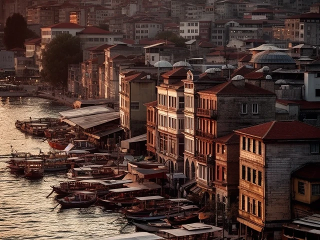 Istanbul-Sunset-Seagull-Bosphorus-Turkey